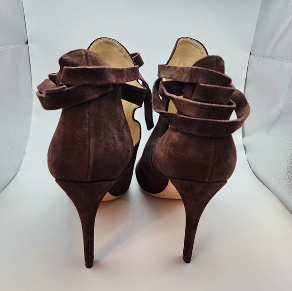 Jimmy Choo Brown Suede bootie size 43 (US 11) - Picture 3 of 5